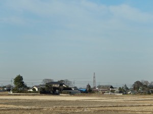 So sah's um die Anlage herum aus. Ich war mitten im japanischen Nirgendwo.